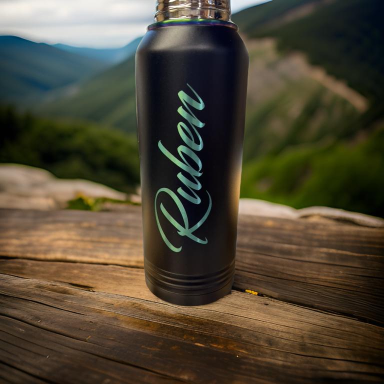 Custom Name 32oz Polar Water Bottle