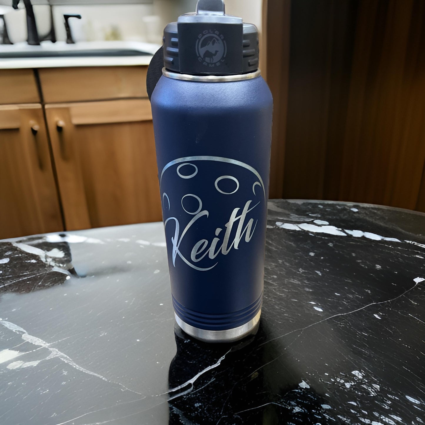 32oz Pickleball Water Bottle with Custom Name